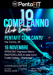 10° Compleanno Club Cantù